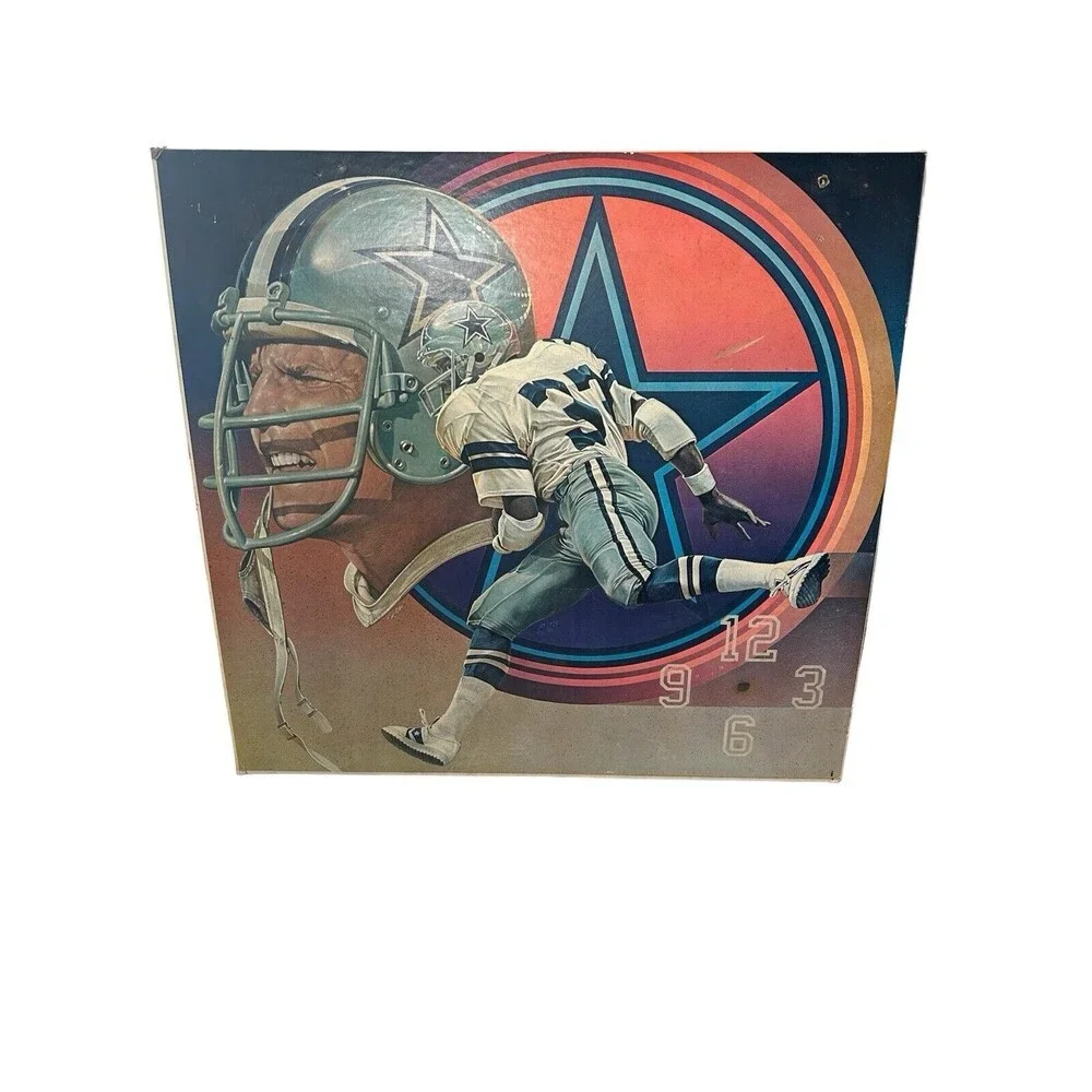 1979 DALLAS COWBOYS  NFL  WALL CLOCK  LAFAYETTE   TONY DORSETT #33